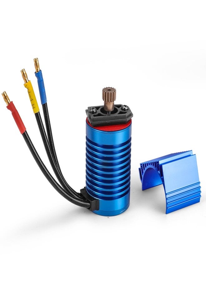 HAIBOXING 1/12TH Scale RC Car Spare Parts Brushless Motor with Motor Pinion and Motor Heatsink T2308 Apply to 2997A (T2501 & T2705) - Image 4